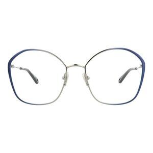 Chloé Womens Round/Oval Blue Blue Transparent Fashion Designer Eyewear